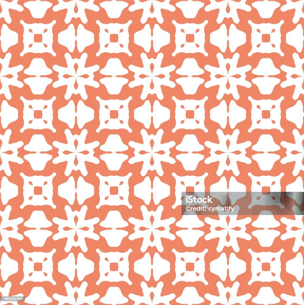 Geometric Repeating Tile Cymatify Geometric Repeating Tile Pattern Stock Illustration - Download ...