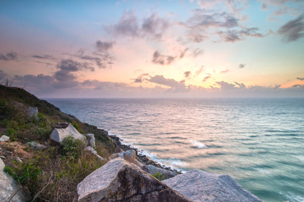 istock Sunrise in Dai Lanh lighthouse 980067878