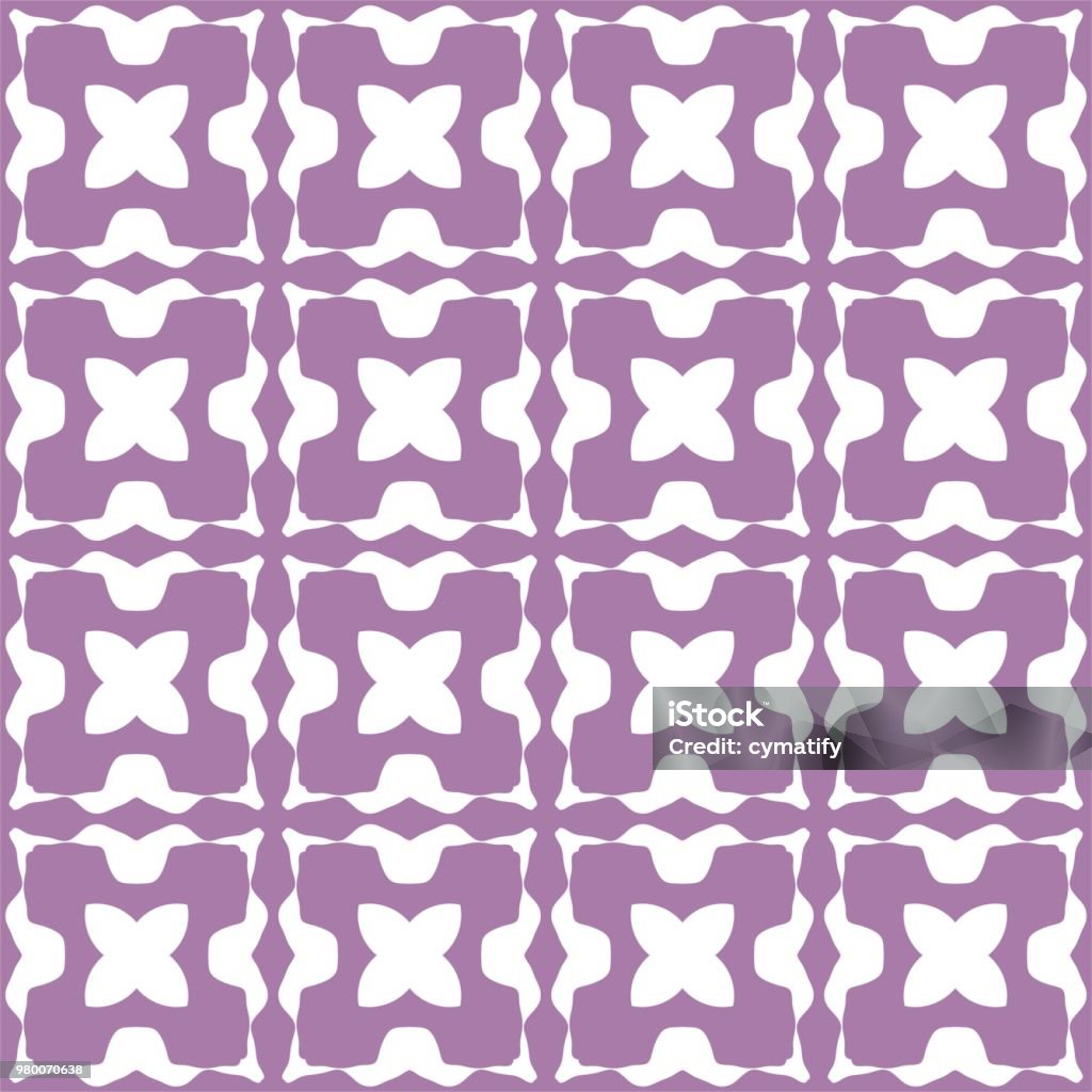 Geometric Repeating Tile Cymatify Geometric Repeating Tile Pattern Stock Illustration - Download ...