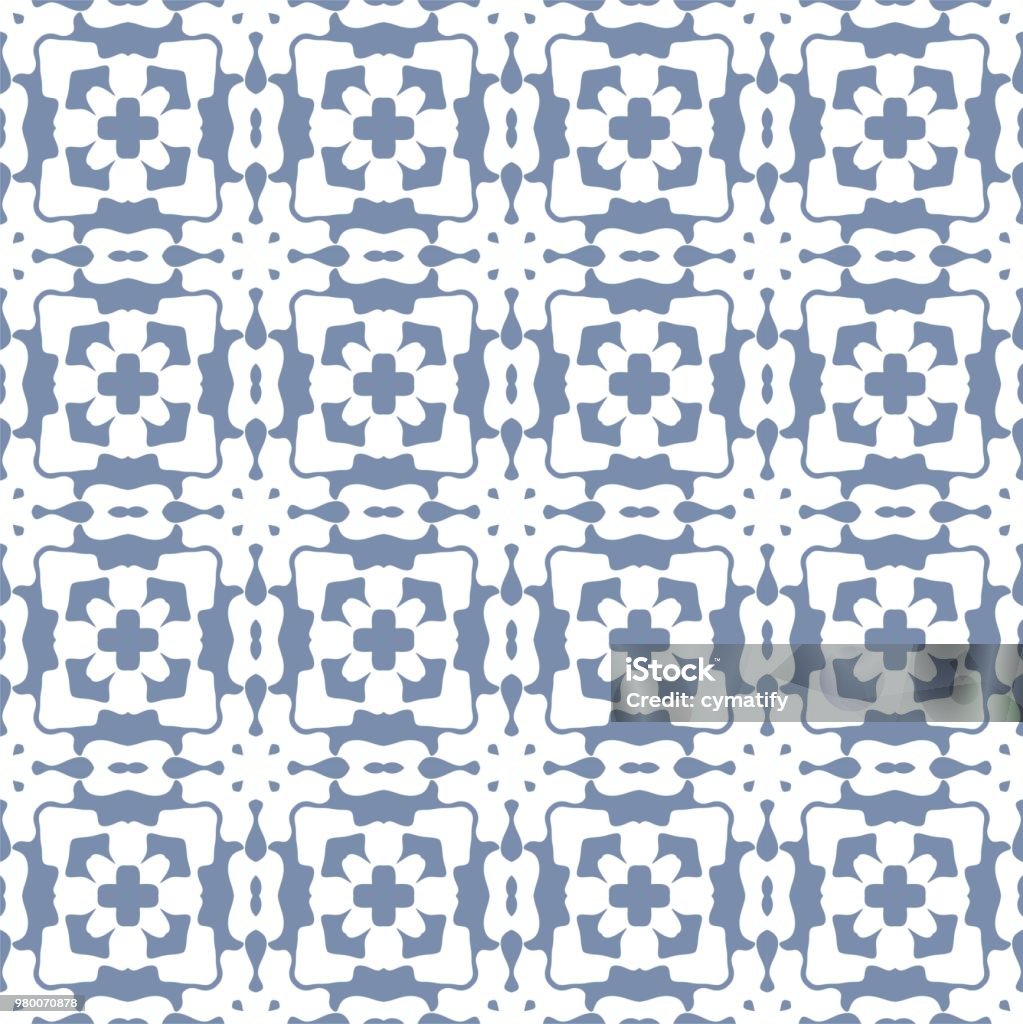 Geometric Repeating Tile Cymatify Geometric Repeating Tile Pattern Stock Illustration - Download ...