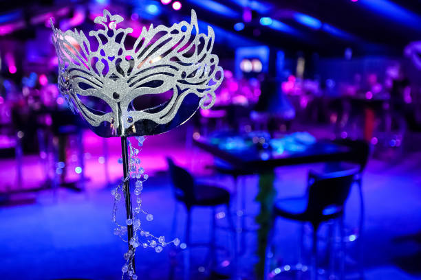 istock Masquerade Mask at corporate event or gala dinner 980080040