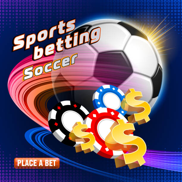 Sports betting soccer Sports betting cosser sports betting free cash back stock illustrations