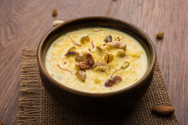 istock Rice pudding OR Kheer from India called also called Firnee. served in a bowl. Selective focus 980090836
