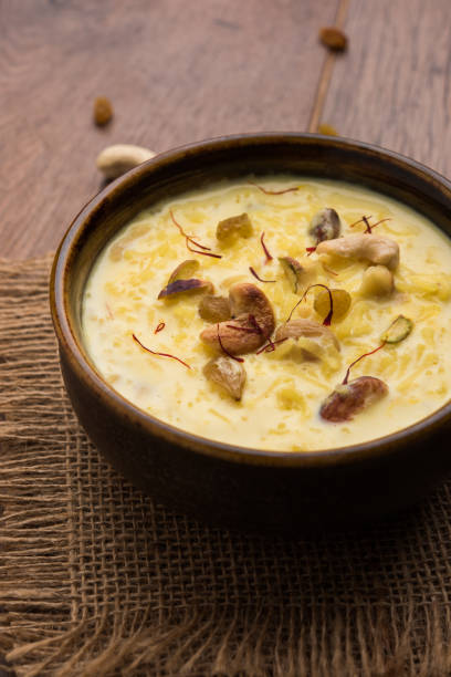 istock Rice pudding OR Kheer from India called also called Firnee. served in a bowl. Selective focus 980090918
