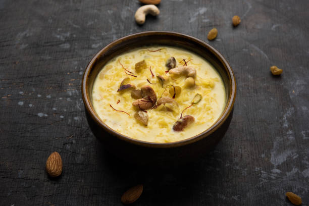 istock Rice pudding OR Kheer from India called also called Firnee. served in a bowl. Selective focus 980091718