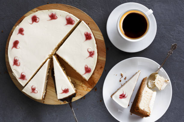 istock New York cheesecake on dark background 980101292