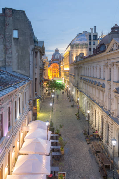 istock Bucharest Old Town at Dusk - Romania 980113740