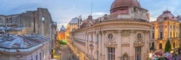 istock Bucharest Old Town at Dusk - Romania 980114062