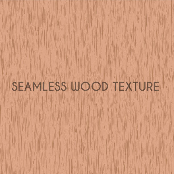 Realistic seamless pattern of hard wood - vector texture Realistic seamless pattern of hard wood - vector texture oak wood grain stock illustrations