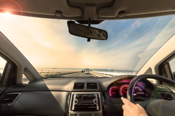 istock The blue sky and the highway on the sea 980117428