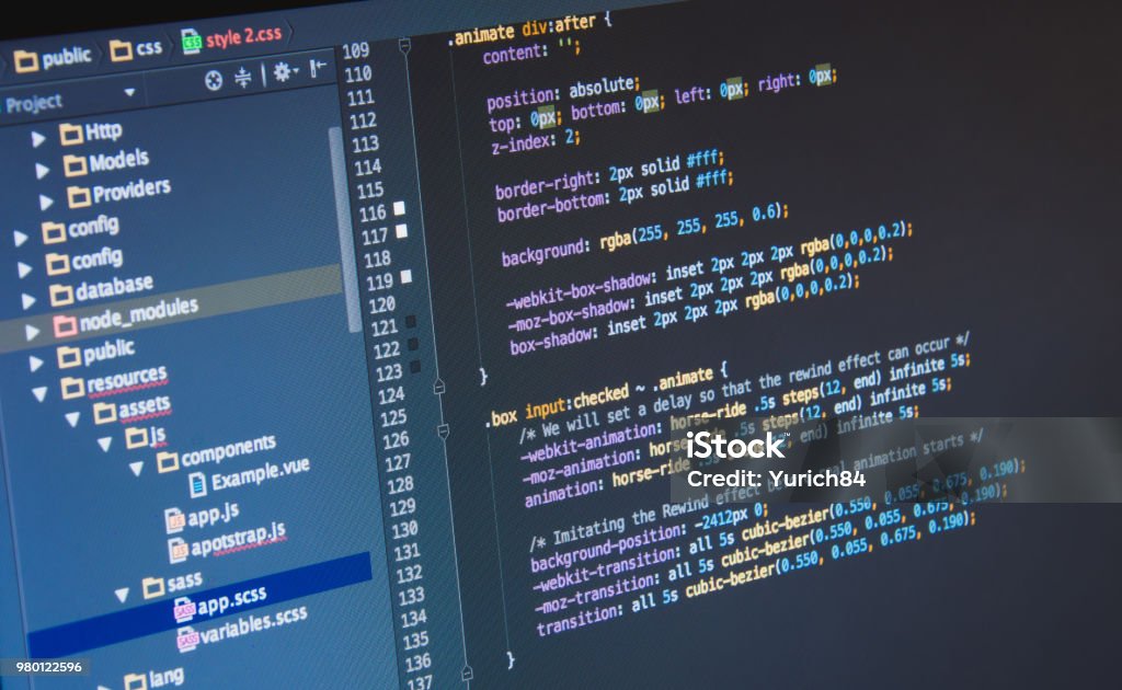 Making Css3 Code In Code Editor Stock Photo - Download Image Now - Web  Page, Broadcast Programming, Coding - iStock