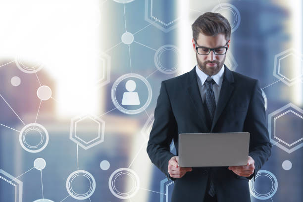istock Technology, media and finance concept 980126768