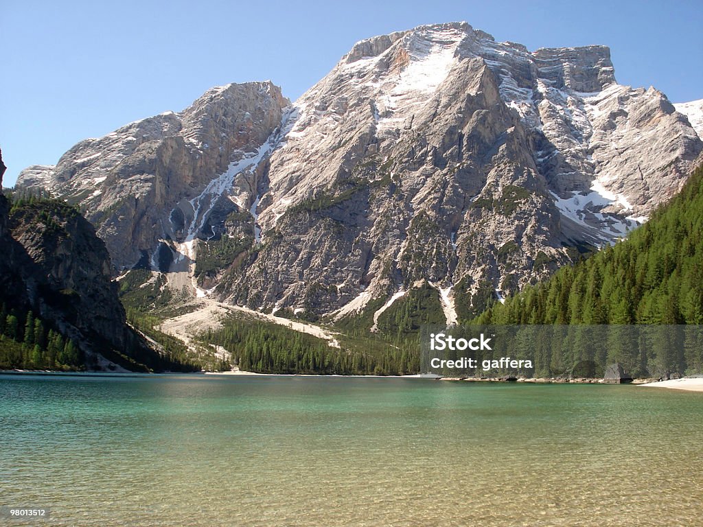 Italian lake und den Dolomiten - Lizenzfrei Alpen Stock-Foto