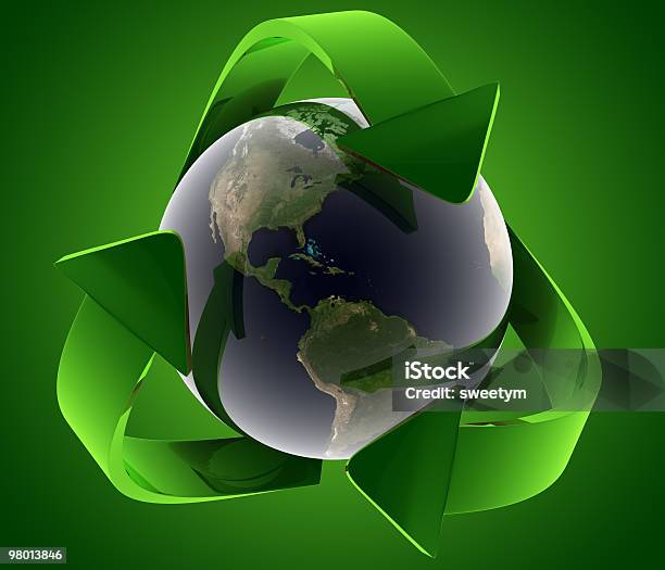 Recycle Concept Stock Photo - Download Image Now - Recycling, Recycling Symbol, Reduction