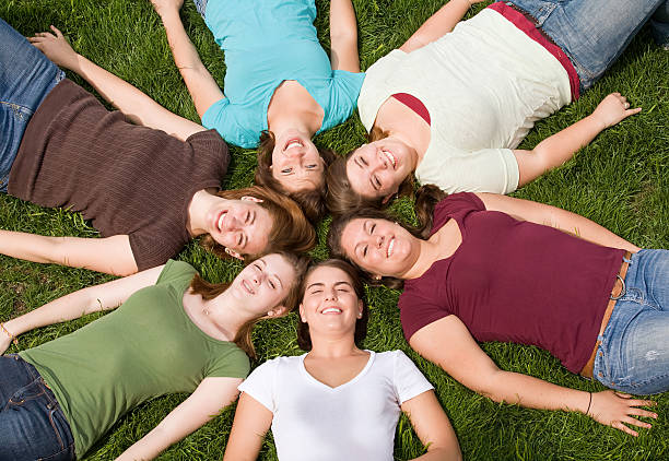 istock Group of College Girls 98014778