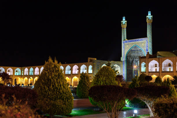 istock Shah Mosque or Imam Mosque at night. Isfahan. Iran 980162928