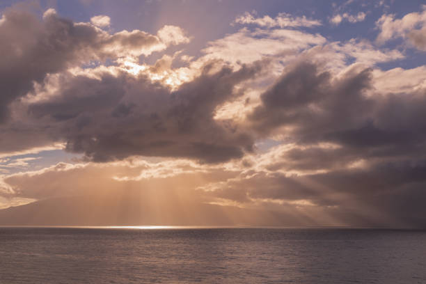 istock Sunset on the Kaanapali Beach Maui 980232432