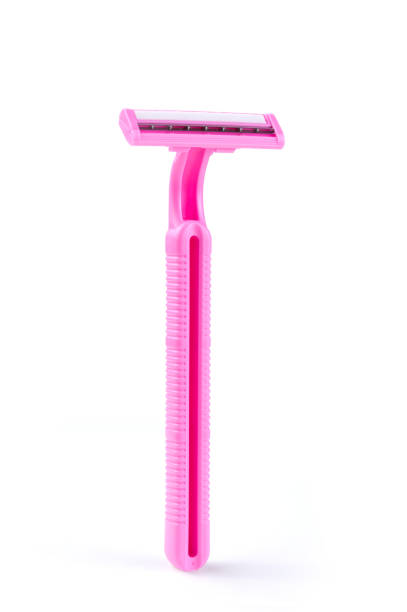 istock One Pink lady shaver isolated on white background 980233390