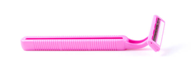 istock One Pink lady shaver isolated on white background 980233398