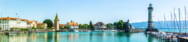 istock harbor of lindau - germany 980256688