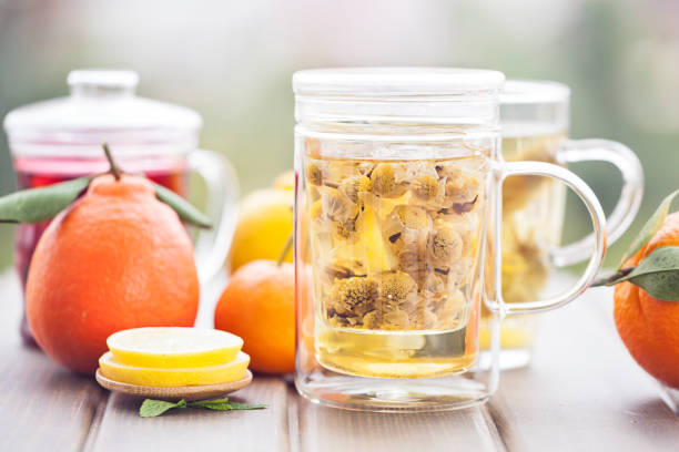 istock Herbal tea made of chamomile tea 980258940
