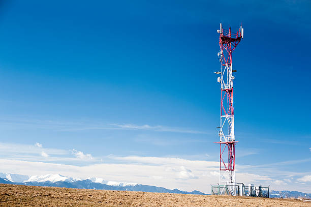 istock GSM tower in sunny day 98026132