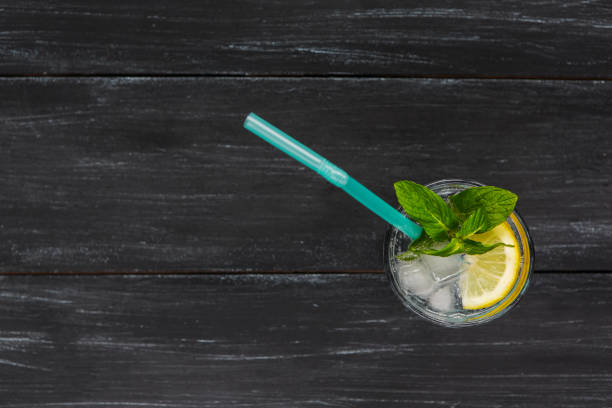 istock Cold soda drink with lemon and mint 980263254