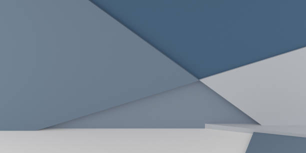 istock Abstract surface texture minimalism background. Closeup of geometric shape. 3D rendering 980275412