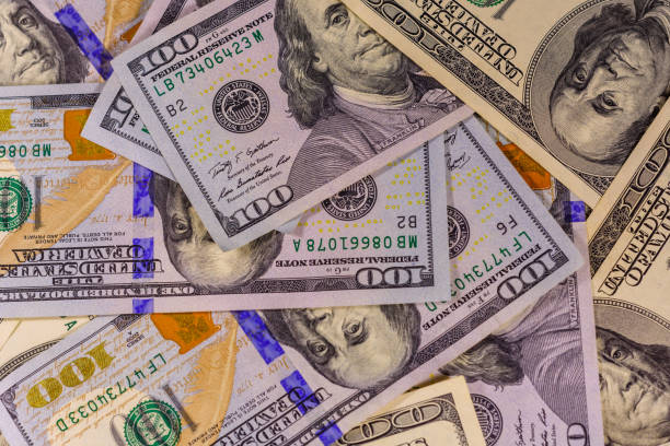 istock Background of the one hundred dollar bills 980294790