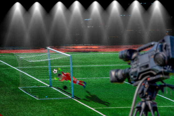 istock Video Assistant Referee VAR System for football. 980303410