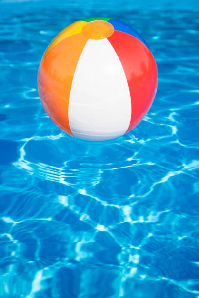 istock Ball in a blue swimming pool 980307382