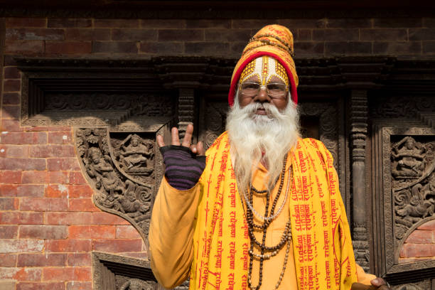 Sadhu, holy man, Kathmandu, Nepal
