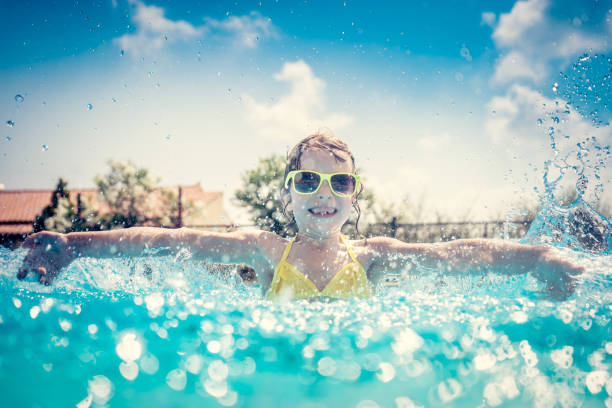 istock Child in swimming pool 980313442