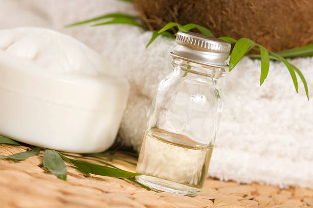 istock Coconut oil for alternative therapy 98031737