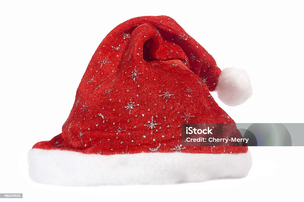 Santa red hat  Christmas Stock Photo