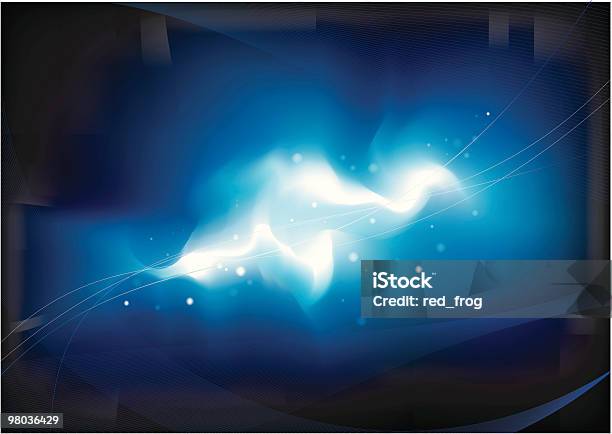 Ectoplasm - Arte vetorial de stock e mais imagens de Abstrato - Abstrato, Ao Ar Livre, Azul