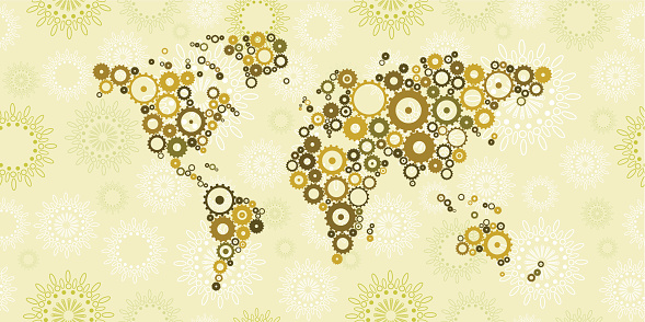 World Machine Animation The World Machine Stock Illustration - Download Image Now - Connection ...