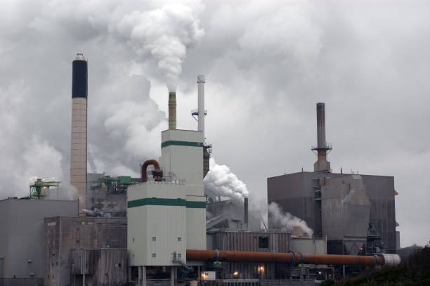 istock Industrial steam plant. 980371724