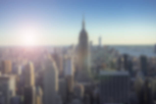 istock blurred lights from Manhattan, New York, USA. 980377442