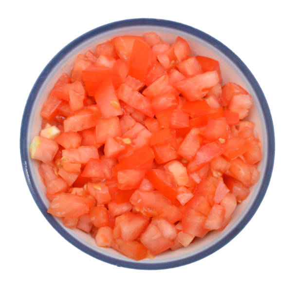 istock Slices of ripe tomatoes on bowl 980379512