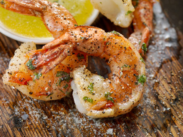 istock Jumbo Tiger Prawn Scampi 980381610