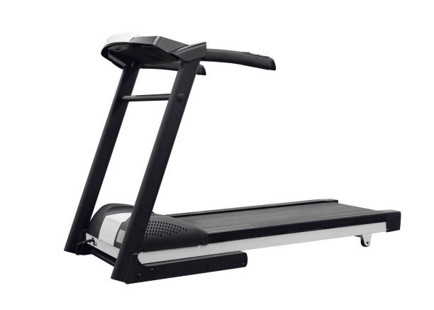 istock sporty treadmill isolated on white background 980395392