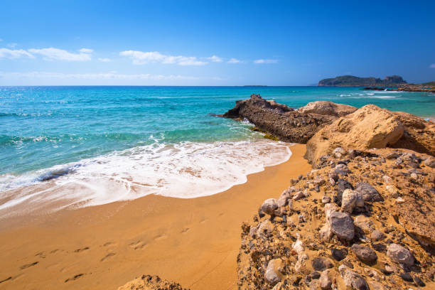 istock Beautiful Falassarna beach on Crete 980400834