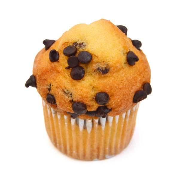 istock chocolate muffin isolated on background 980414230