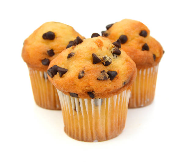 istock chocolate muffin isolated on background 980414292