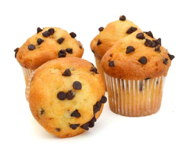 istock chocolate muffin isolated on a white background 980414414