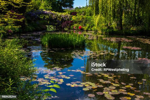 Monets Home In France Stock Photo - Download Image Now - Giverny, Beauty In Nature, Flower