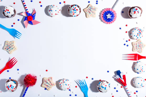 istock American holiday theme with desserts 980428048