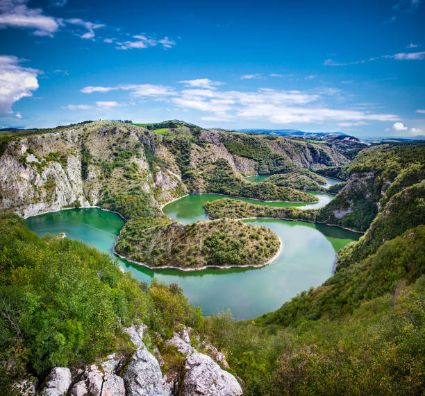istock Meanders of river Uvac, southwest Serbia 980431772