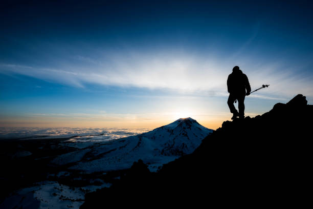 istock Peace and thoughts in the mountains 980431942